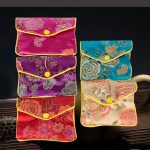 MorTime Jewellery Jewelry Silk Purse Pouch Gift Bags, Multiple Colors, Pack of 12 (Small) - Image 6